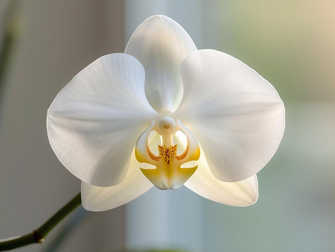 Valkoinen orkidea
