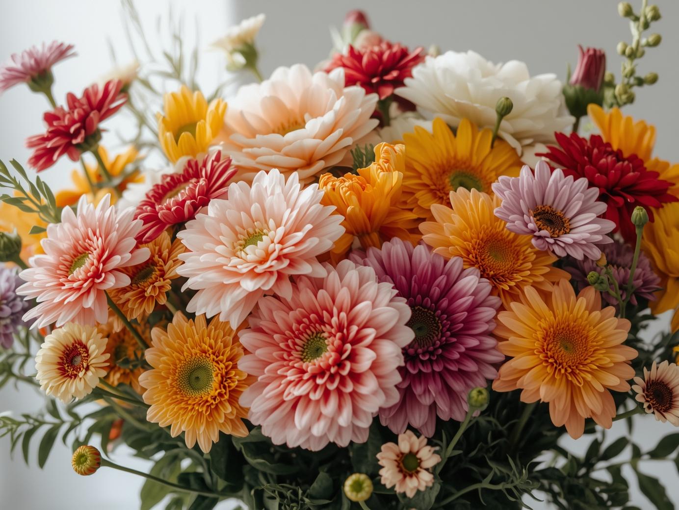 Kukkia ja hyvinvointi